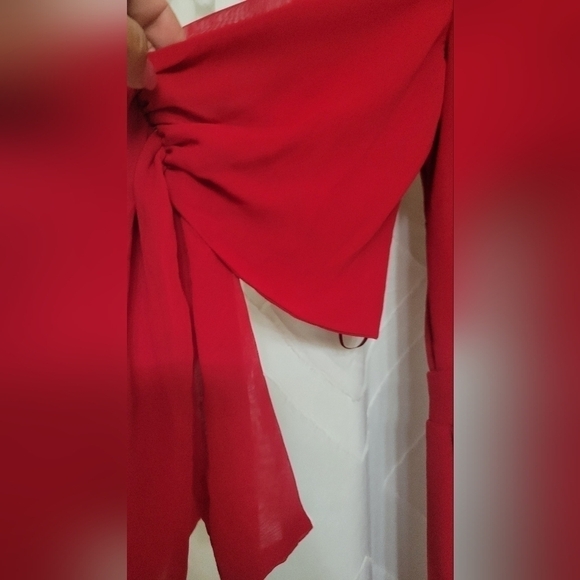 TAYLOR  SHOLDER RED  JUMPSUIT size 10 - Picture 11 of 11